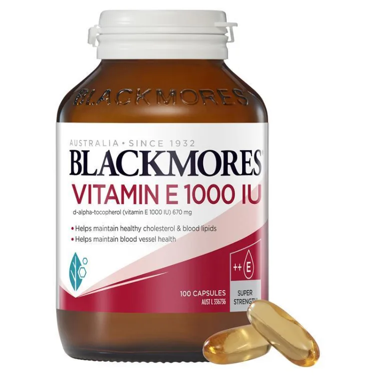 Blackmores Natural Vitamin E 1000IU วิตามินอี ยี่ห้อไหนดี