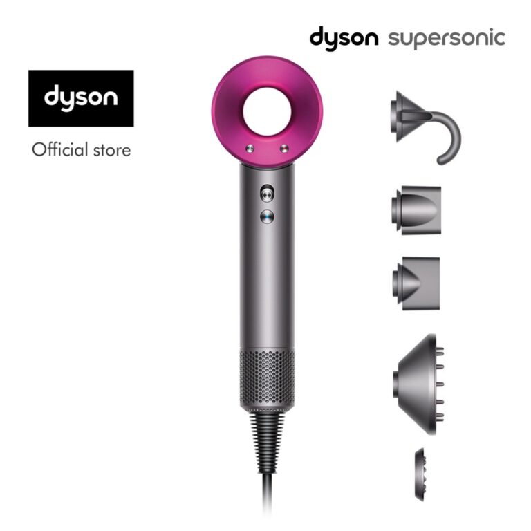 Dyson Supersonic ™ Hair Dryer HD08 (Iron/Fuchsia) ไดร์เป่าผมเสียงเบา ยี่ห้อไหนดี