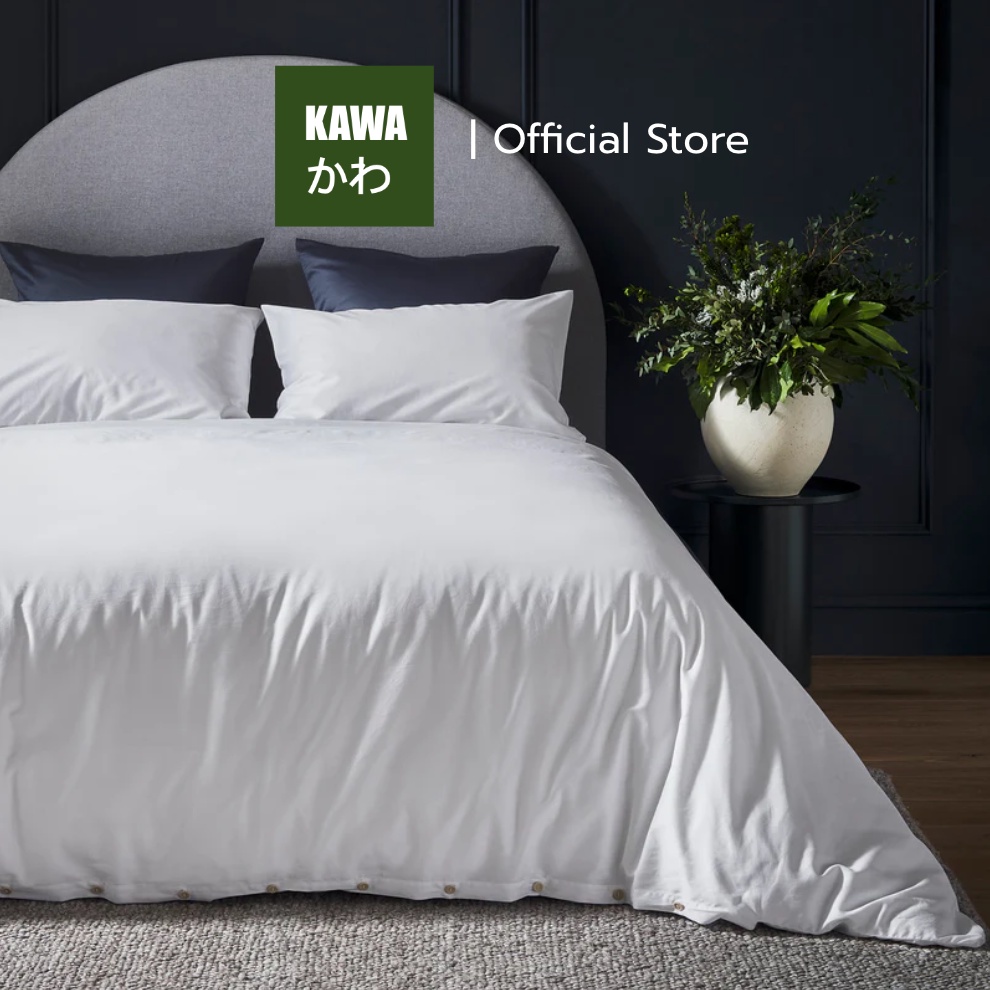 Kawa ผ้าปูที่นอน เก็บความเย็น Kuki Tech ผ้าปูที่นอนกันไรฝุ่น