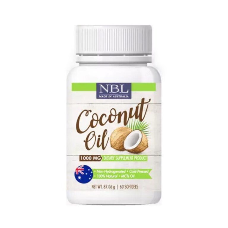 NBL Coconut Oil 1000 mg น้ํามันมะพร้าวสกัดเย็น ยี่ห้อไหนดี