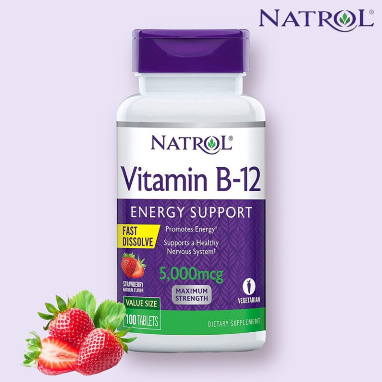 Natrol Vitamin B-12 วิตามินบี 12 ยี่ห้อไหนดี