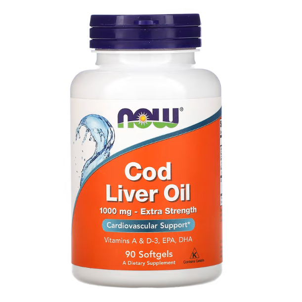 Now Foods Cod Liver Oil น้ำมันตับปลา ยี่ห้อไหนดี