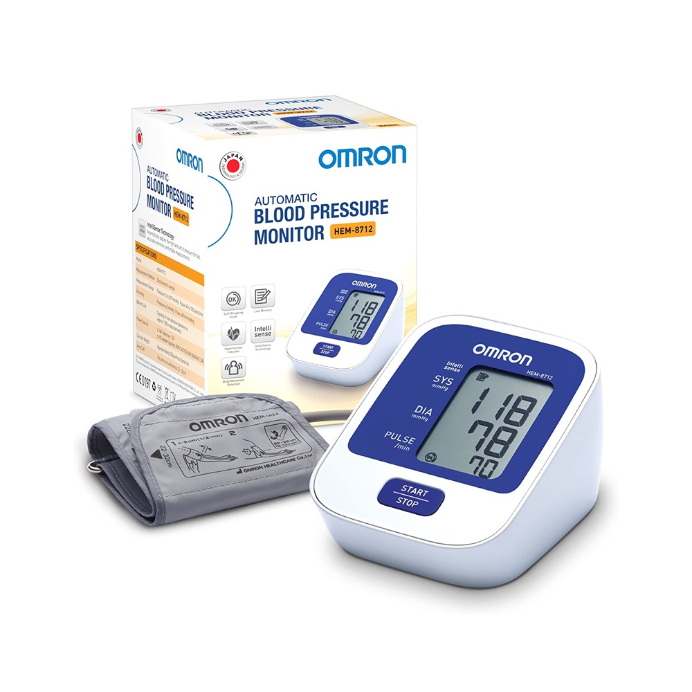 OMRON รุ่น HEM-8712 OMRON Blood Pressure Monitor เครื่องวัดความดัน ยี่ห้อไหนดี
