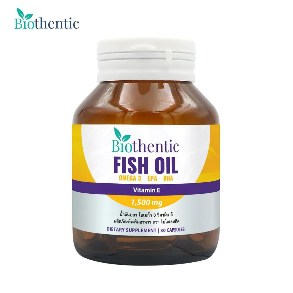 Omega 3 EPA DHA Biothentic Fish Oil