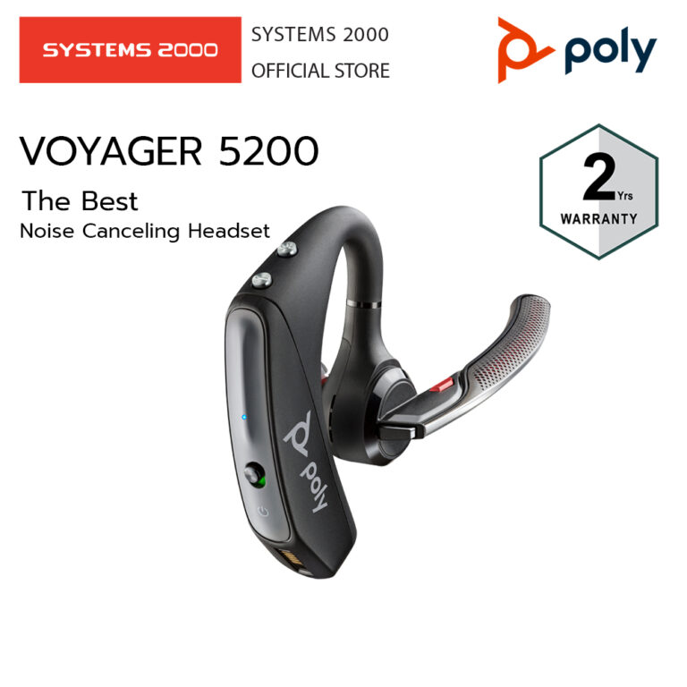 PLANTRONICS VOYAGER 5200 BLUETOOTH HEADSET หูฟังบลูทูธข้างเดียว