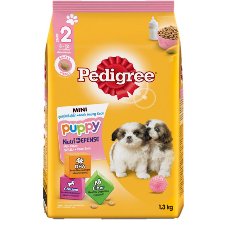 Pedigree เพดดิกรี อาหารลูกสุนัข 3 เดือน - 1 ปี ยี่ห้อไหนดี