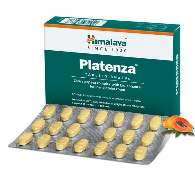 Platenza Carica papaya complex ยาบํารุงเลือด ยี่ห้อไหนดี